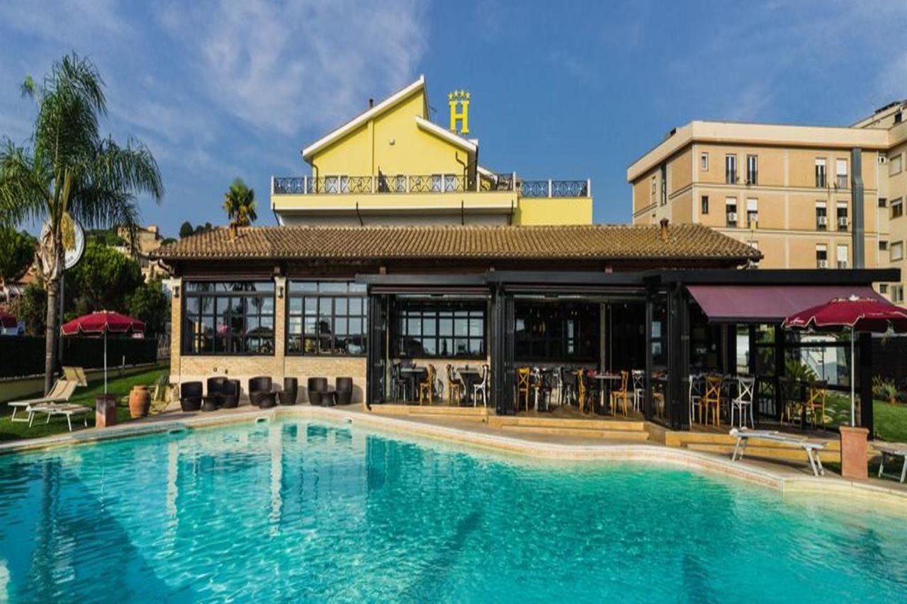 Hotel Villa Tirreno Тарквиния Экстерьер фото