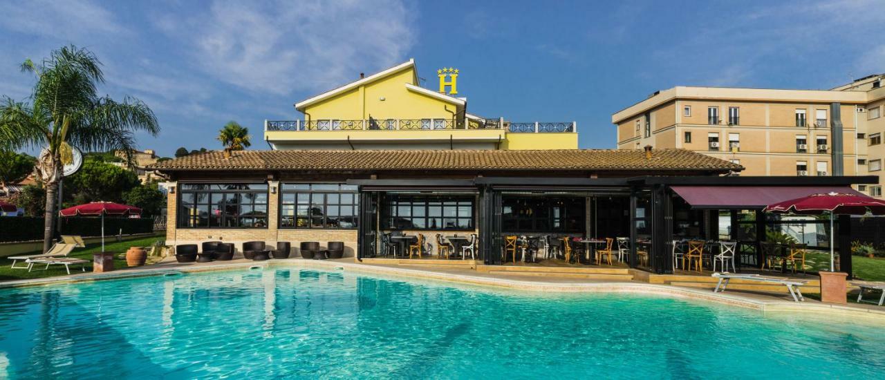 Hotel Villa Tirreno Тарквиния Экстерьер фото